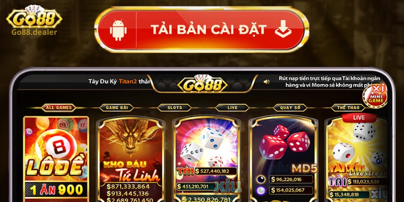 Bật mí thao tác tải app Go88 cho Android thành công 100% 