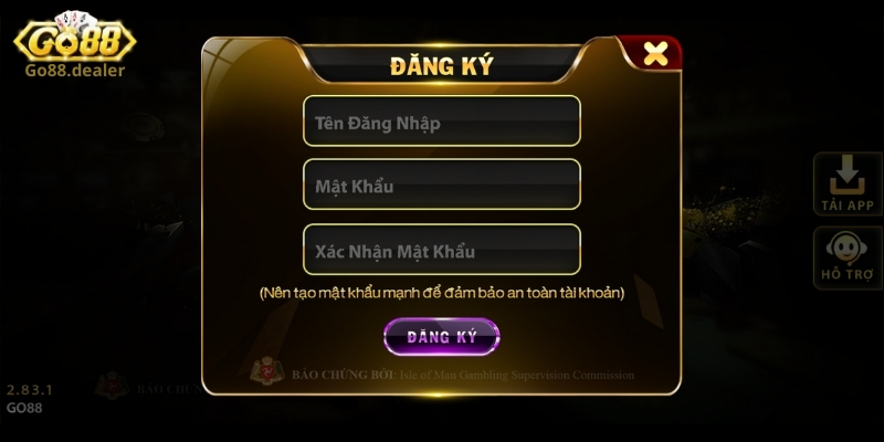 Hướng Dẫn Đăng Ký/Đăng Nhập Go88 Dành Cho Newbie 1 Chia sẻ các bước đăng ký Go88 chắc chắn thành công