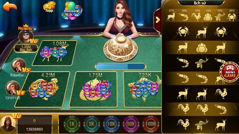 Quy tắc chơi Bầu Cua Tôm Cá trên cổng game Go88